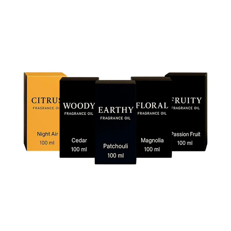 5x 100ml Woody & Fresh Set